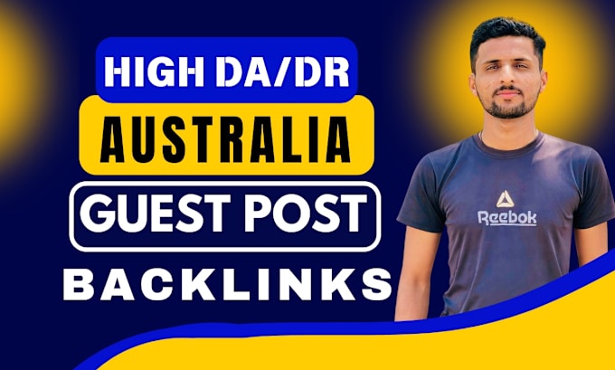 Gig Preview - Do australia guest post on high da australian blog