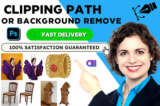 Gig Preview - Professional product image background removal and photo retouching clipping path