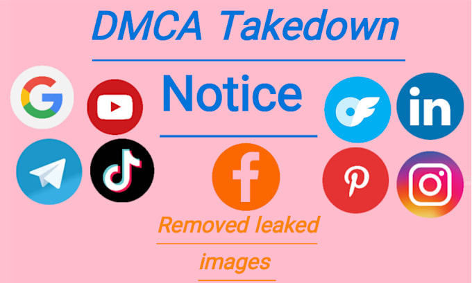 Gig Preview - Send dmca takedown notice tiktok,reddit,fb,twitter,ig,shopify,etsy,onlyfans,yt