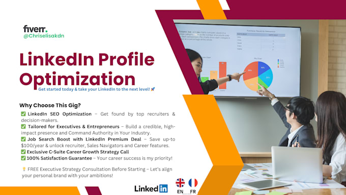 Gig Preview - Craft an elite linkedin profile to position you as a top industry leader