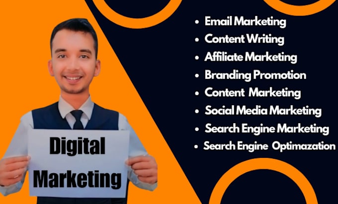 Gig Preview - Be digital marketing manager SEO, and social media marketing