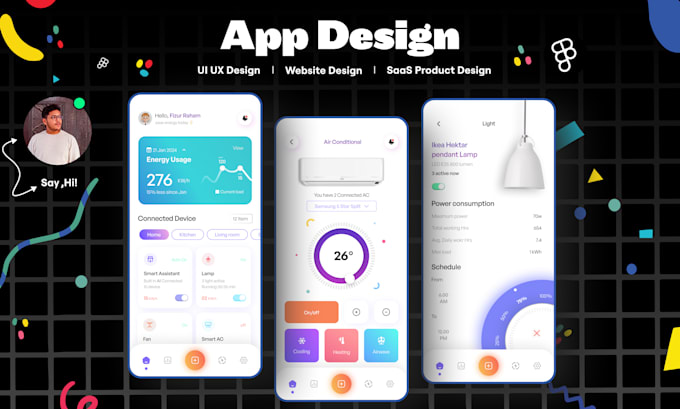 Gig Preview - Do attractive mobile UI UX design or app UI UX design