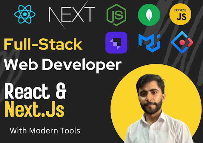 Gig Preview - Make web app as full stack web developer in nextjs  reactjs mern stack