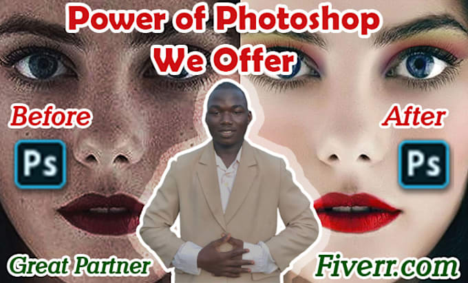 Gig Preview - Do image editing, photo retouching, and photoshop manipulation