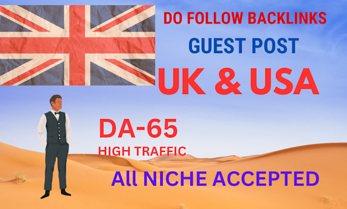 Gig Preview - Publish UK guest posts on high da UK websites