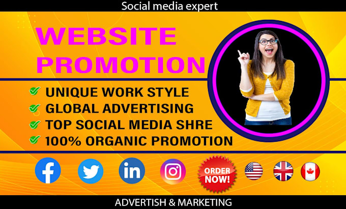 Gig Preview - Promote and advertise website amazon business book product