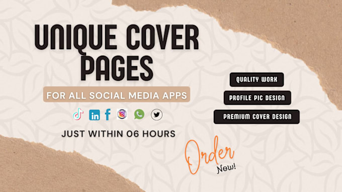 Gig Preview - Design facebook cover page banner within 6 hours