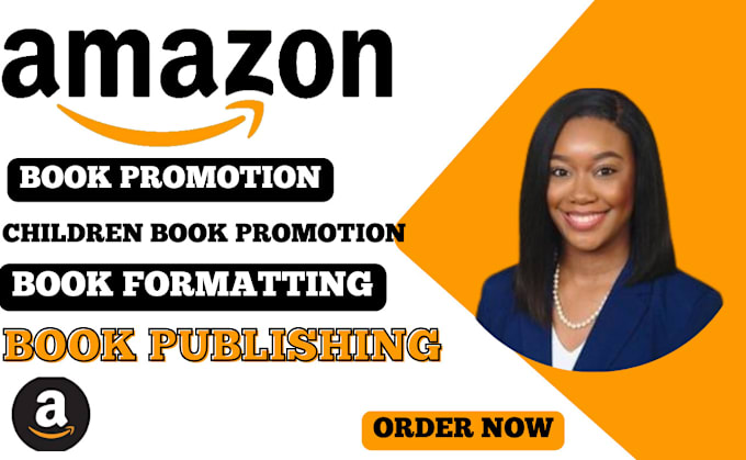 Gig Preview - Amazon book promotion, ebook kindle book marketing, children book promotion kdp