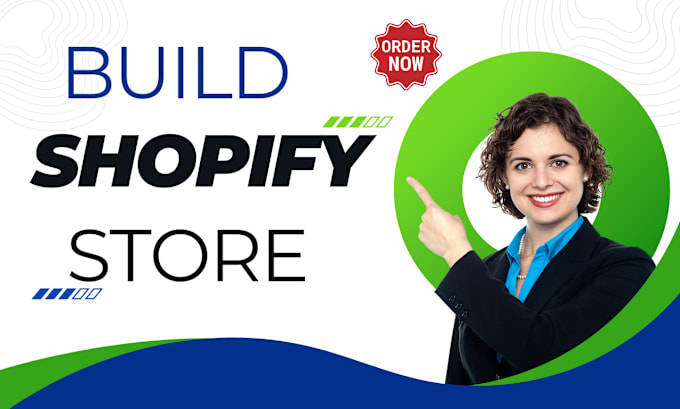 Gig Preview - Build shopify store or dropshipping ecommerce store