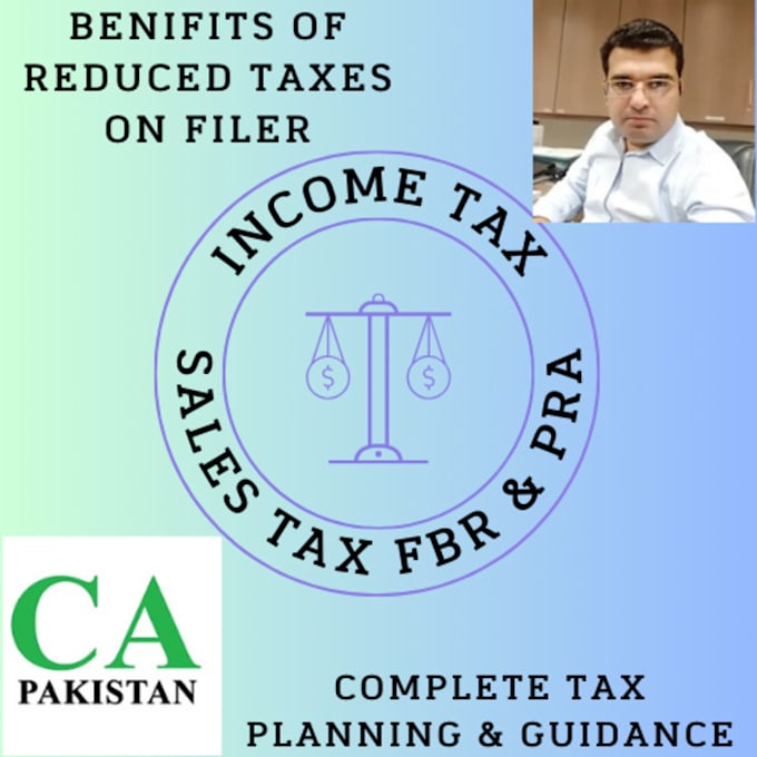 Gig Preview - File income tax return and wealth statement, sales tax return in pakistan fbr