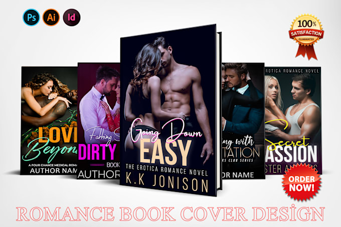 Gig Preview - Design high quality erotica, urban or romance book cover