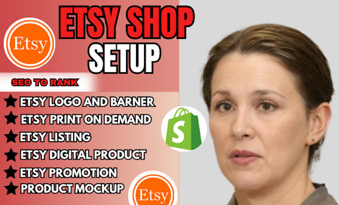 Gig Preview - Do etsy account creation, etsy seo setup product listing