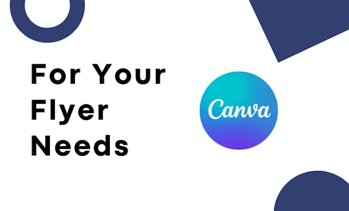 Bestseller - design your flyer with canva