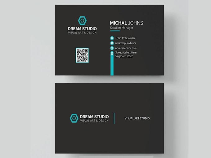 Gig Preview - Create minimalist business card design