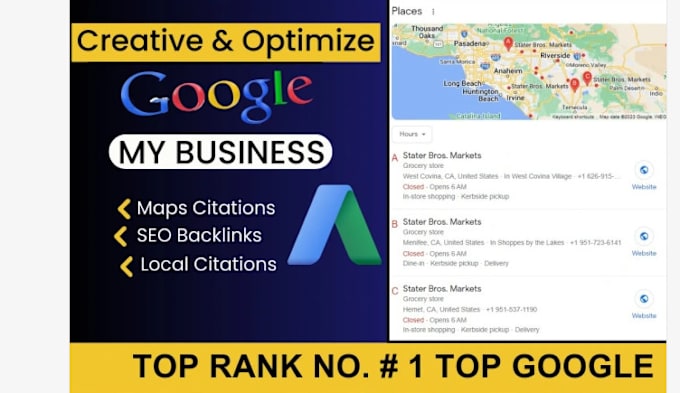 Bestseller - create verified gmb listing, google my business listing instant verification