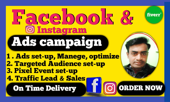 Gig Preview - Be setup facebook and instagram ads campaign for leads and sales