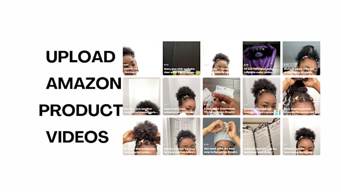 Gig Preview - Upload amazon product influencer video within 24 hours