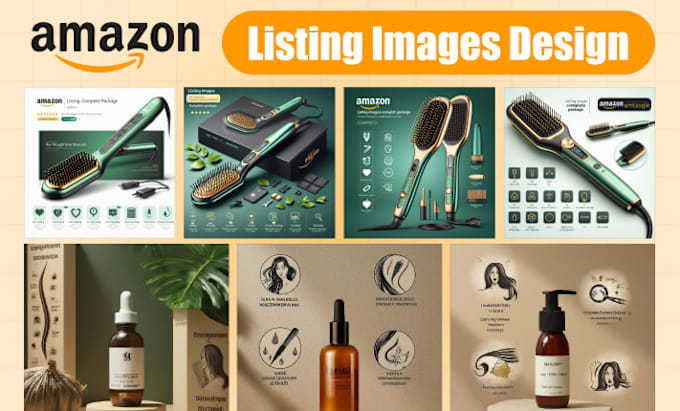 Gig Preview - Design your amazon product listing images, photos, packaging and design