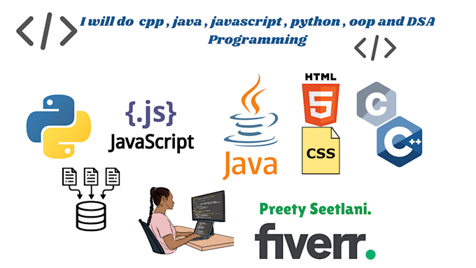 Bestseller - do  cpp , java , javascript , python , oop and dsa programming