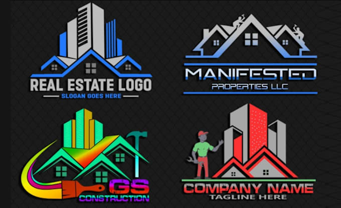 Gig Preview - Make real estate, construction, property, handyman logo