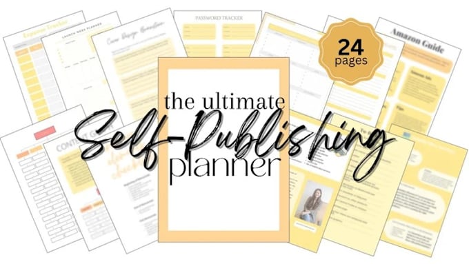 Gig Preview - Deliver a self publishing guide and planner