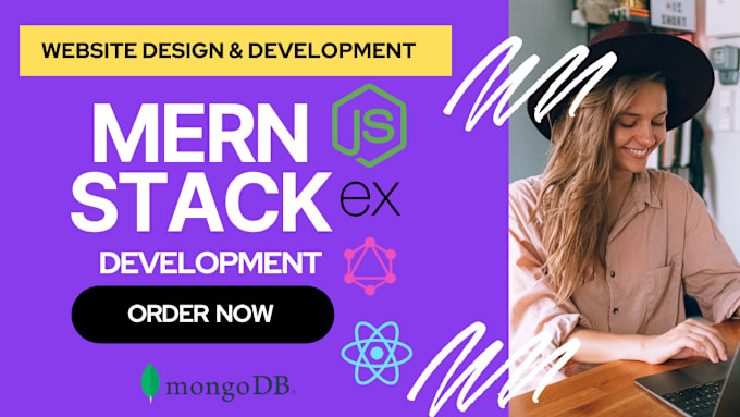 Gig Preview - Do full stack web app development with mern stack