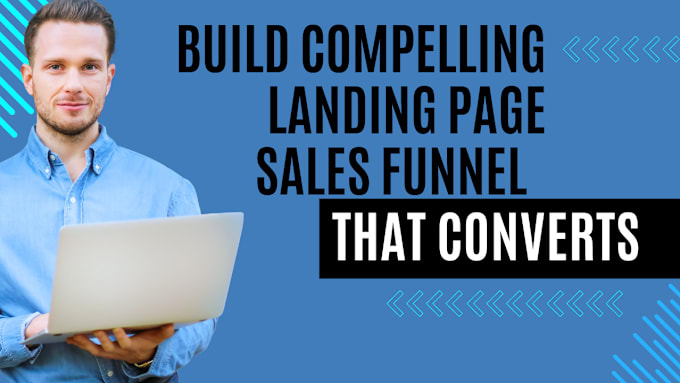 Gig Preview - Build sales funnel and landing page on clickfunnels gohighlevel systeme