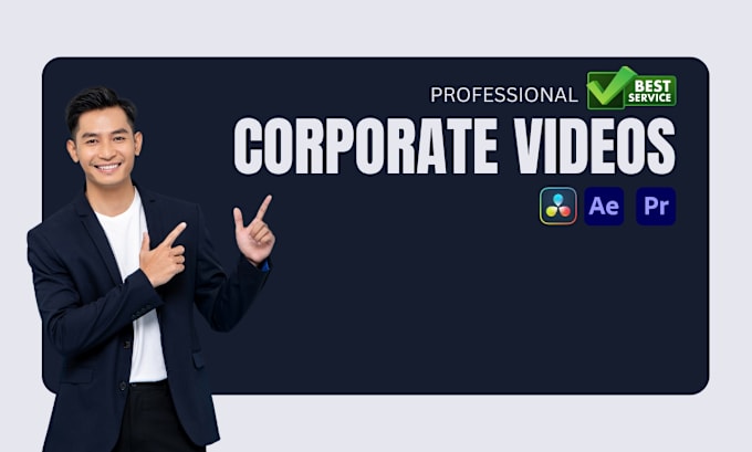 Gig Preview - Edit a high end corporate video for your company