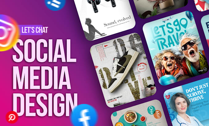 Gig Preview - Design high performing social media posts, facebook ad creative