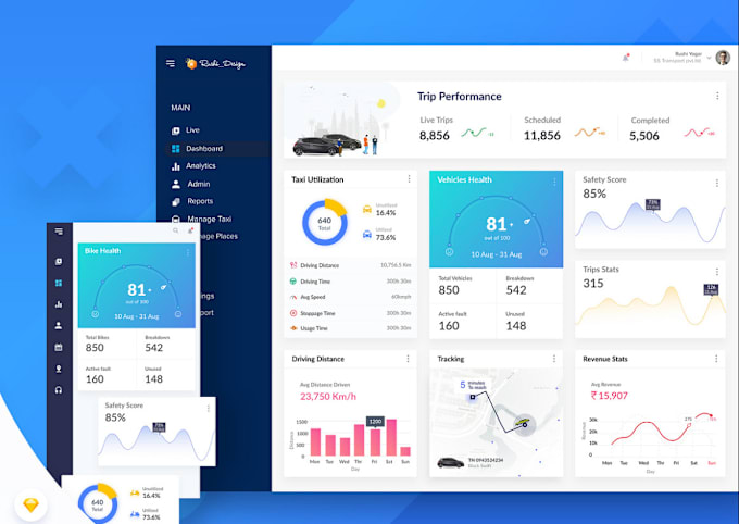 Gig Preview - Build ev charging app, fleet management app, gps navigation app, VPN app, ar app