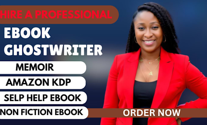 Gig Preview - Ghostwrite self help ebook, ebook ghostwriter, self help ebook writer