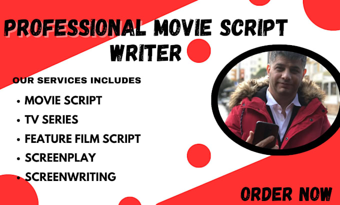 Bestseller - write your movie script, screenplay, feature film script, tv series and tv pilot