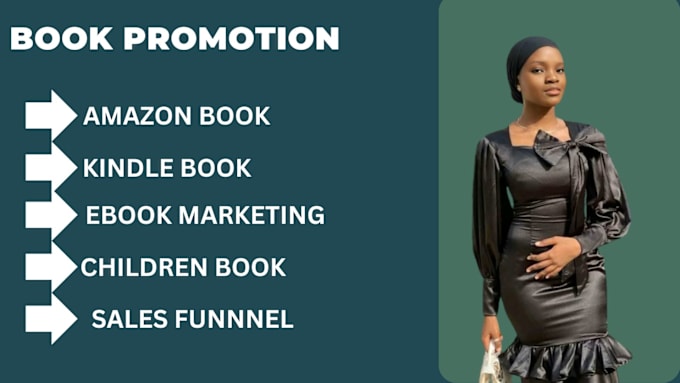 Gig Preview - Do amazon kindle ebook children book promotion and ebook marketing sales funnel