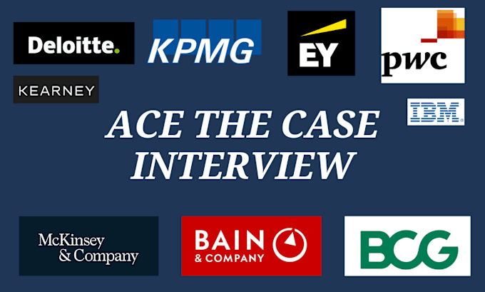 Bestseller - help you prepare for big 4 and mbb consulting case interviews