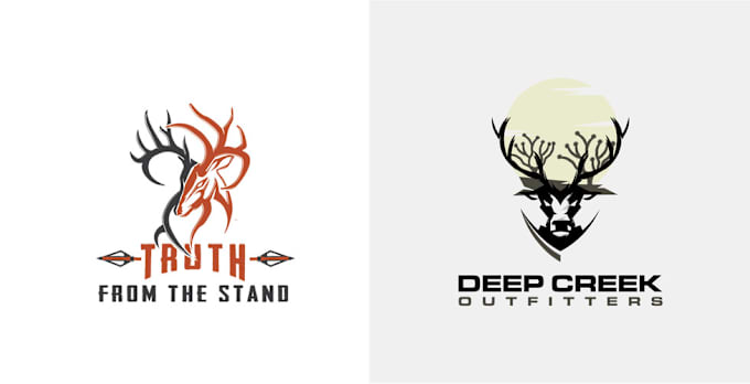 Bestseller - do outdoor adventure hunting  mountain climbing and fishing logo design