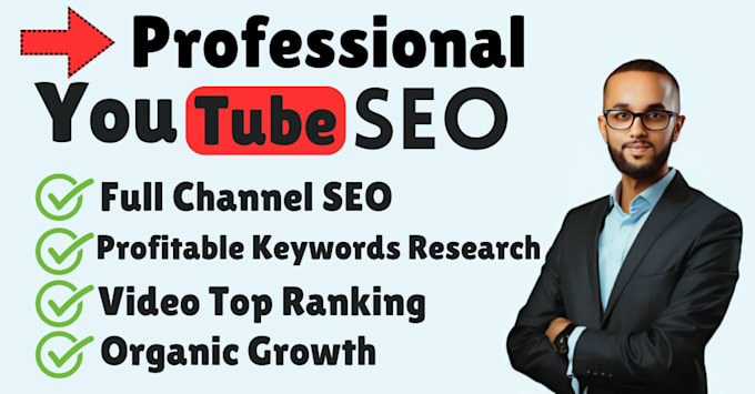 Bestseller - be your youtube video SEO specialist and channel growth manager