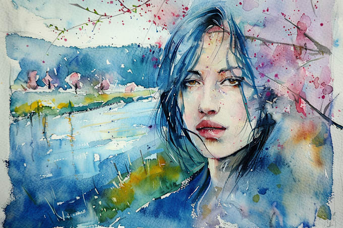 Bestseller - do watercolor style amazing story illustrations