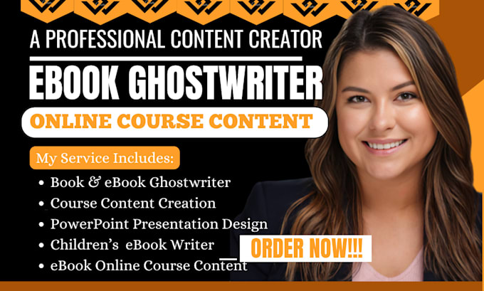 Bestseller - ghostwrite ebook online course, course creation,  amazon kindle ebook self help