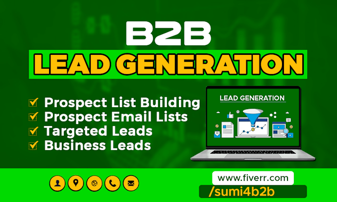 Bestseller - do b2b lead generation and targeted email list building using linkedin