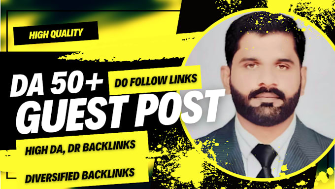 Gig Preview - Do high da health guest posts for quality do follow SEO backlinks