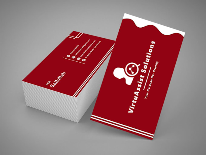 Gig Preview - Do some professional business card and stationery design