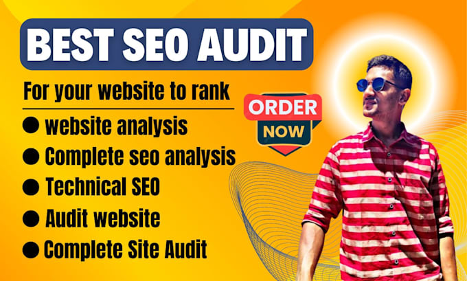 Gig Preview - Create a good SEO audit for your website to rank