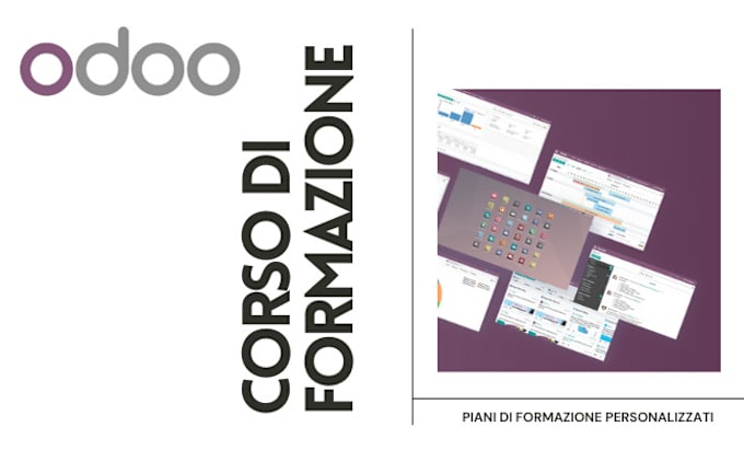 Gig Preview - Formazione odoo, configurare ed utilizzare odoo