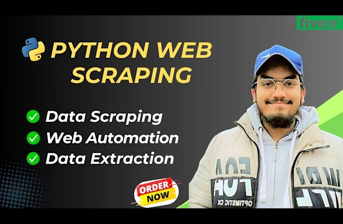 Gig Preview - Do python web scraping, data scraping, data mining, web scraper