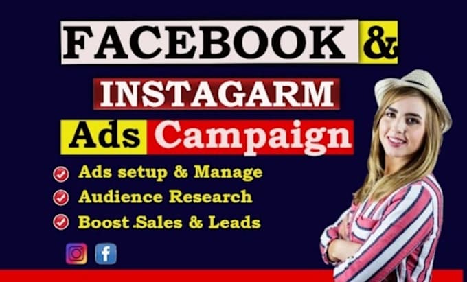 Gig Preview - Setup facebook ads and instagram ads campaigns, meta ads campaigns