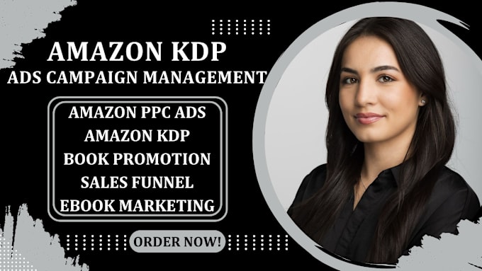 Gig Preview - Be your amazon ppc ads campaign kdp book promotion ebook marketing sales funnel