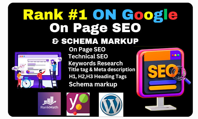 Gig Preview - Rank your wp website by on page seo on google page one