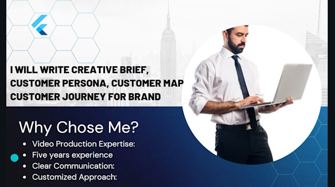 Gig Preview - Be expert creative brief, customer persona, brand book, customer journey