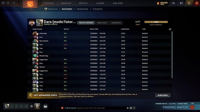 Bestseller - help you rank up and carry games in dota 2