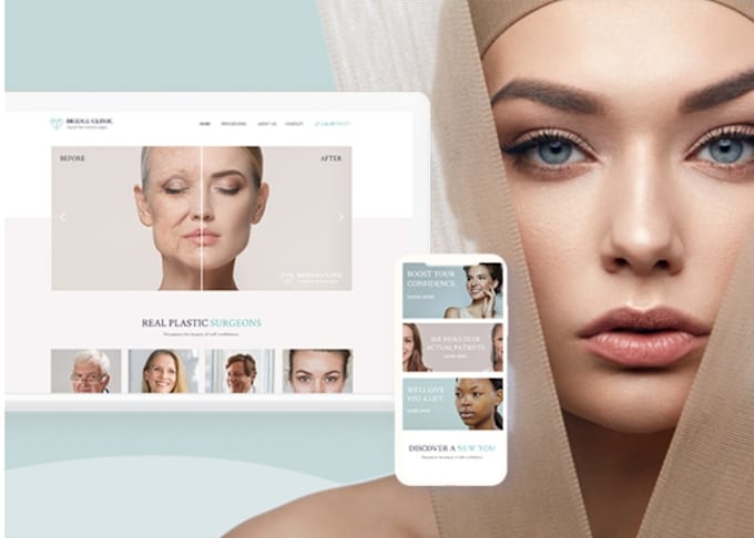 Gig Preview - Do cosmetic plastic surgery website design